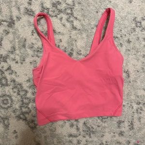 Guava pink align tank
